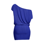 Disco Muse One Shoulder Glitter Mini Dress - Image 3