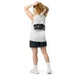 Recycled Unisex Basketball Jersey – Printed Design - Image 2