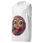 Recycled Unisex Basketball Jersey – Printed Design - Image 4
